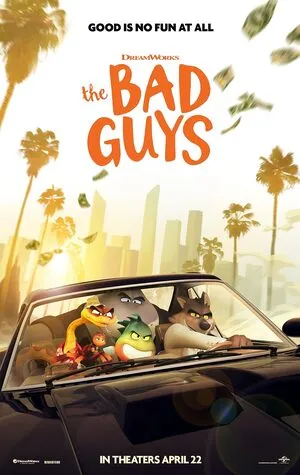 The Bad Guys 2022 Hindi Dual Audio HD Poster Download - filmyfly