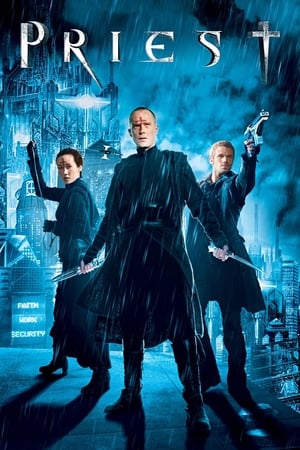 Priest (2011) Hindi Dual Audio [750MB] HD Poster Download - filmyfly